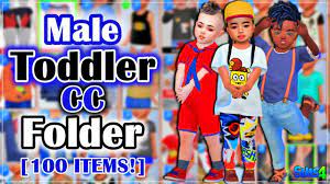 male toddler cc folder the sims 4