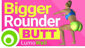 Bigger and Rounder Butt Exercises to Lift and Tone your Glutes.