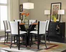 round glass dining room table