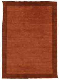 handloom frame rust red 160 x 230 cm