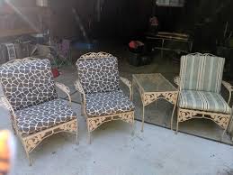 Wrought Iron Woodard Patio Furniture