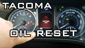How to Reset Oil Maintenance Required Light Toyota Tacoma 2016 2020 -  YouTube