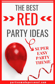 Red carpet theme party decorations. Best Red Party Theme Ideas Parties Made Personal