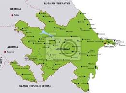 Administrative map of nagorny karabakh (artsakh). Karte Aserbaidschan Azerbaijan Landkarte Fototapete Fototapeten Router Haltung Karte Myloview De
