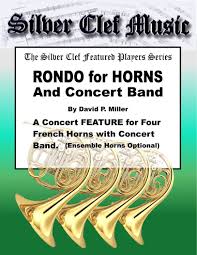 rondo for horns and concert band
