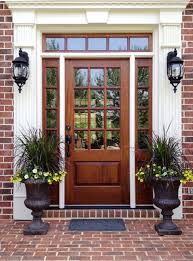 Cool Front Door Designs With Sidelights