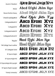 Athletic Font List Design Fonts Athletic Fonts Typography Fonts