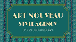 art nouveau style agency google
