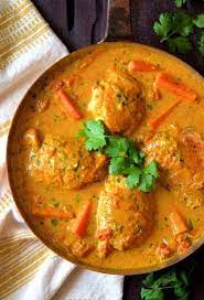 Chicken Thigh Curry Recipe Indian gambar png