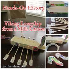 learning about vikings teach beside me