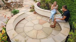 Indian Sandstone Garden Paving Circle