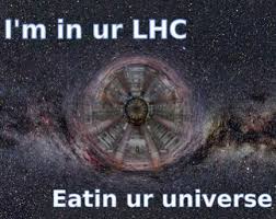 Image result for large hadron collider black hole