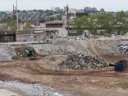 Photos Demolition Continues At Newarks Riverfront Stadium