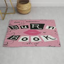 mean s burn book rug by anonylove