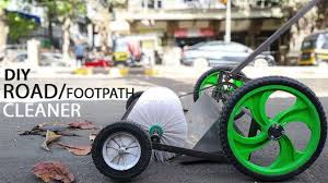 eco friendly road footpath cleaner