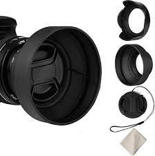 49mm lens hood set compatible with