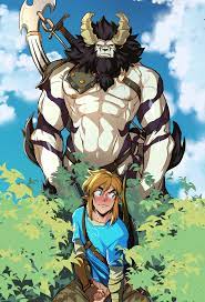 Post 4366824: Breath_of_the_Wild Kukumomo Legend_of_Zelda Link Lynel