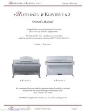 As of today we have 77,695,317 ebooks for you to download for free. Bluther E Klavier 2 Manuals Manualslib