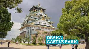 The castle stands in an expansive lawn covered park. Osaka Castle Park Japan Toyotomi S Dream The Poor Traveler Itinerary Blog