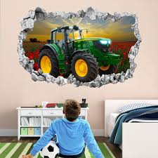 Tractor Wall Decal Sticker Mural Poster