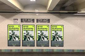 Psd mockup дизайна на постере 18 августа 2020, 01:30. 20 Free Subway Ad Mockups For Outdoor Advertising 2020 2020