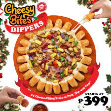 Does the cheese inside the bites taste weird on yours? Introducing The All New Cheesy Bites Dippers From Pizza Hut Bob Reyes Online