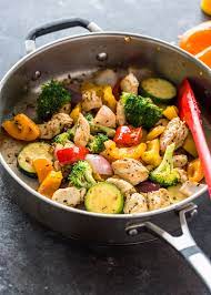 15 minute stir fry en and veggies
