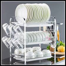 Mc Folding Dish Storage Rack Kitchen