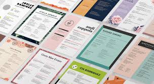 The only online resume builder that'll land you interviews. Free Online Resume Builder Design A Custom Resume In Canva