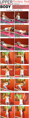 upper body resistance band workout for
