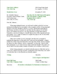 Business Letter Format How To Write A Professional