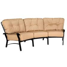 Woodard Cortland Cushion Crescent Sofa