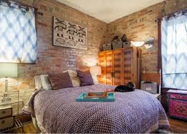 Jan 30, 2018 · we've collected 75 ideas for blue furniture and decor that will look beautiful in every bedroom. Brick Wall In The Bedroom 43 Photos Loft Style Design In The Interior White Brick Room Decoration