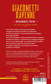 Résurrection (La Saga du Soleil Noir, Tome 4) : Giacometti, Eric, Ravenne,  Jacques: Amazon.fr: Livres