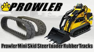 mini skid steer loader rubber tracks