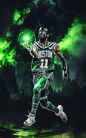 During his tour, irving received an exclusive nike kyrie 3 which his face used on the tongue logos. Boston Celtics Irving Logo Kyrie Irving Coole Tapete 465x737 Wallpapertip