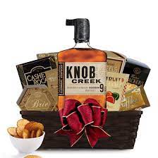 small batch bourbon gift basket
