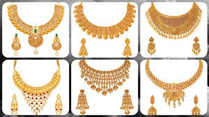 tanishq 22ct gold neckwear designs