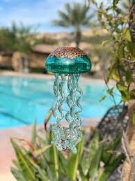 Art Glass Jellyfish Holiday Gift