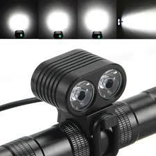 Details About Dual T6 Mtb Led Bike Light Bicycle Headlamp Headlight 4modes Bicycle Front Lamp