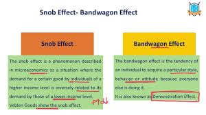 what is s effect vs bandwagon effect
