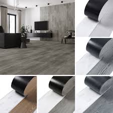 wood plank effect vinyl flooring thick