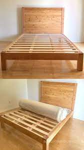 Diy Bed Frame Wood Headboard 1500