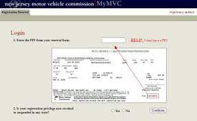 nj vehicle registration renewal fee form
