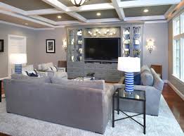 blue gray living room ideas photos