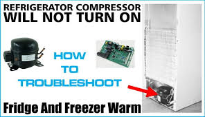 Click more details link for model coverage. Refrigerator Compressor Will Not Turn On Lights And Fans Work