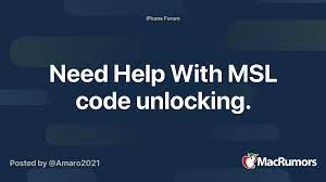 Otro proveedor me ha dicho que boost mobile necesita desbloquear mi . Need Help With Msl Code Unlocking Macrumors Forums