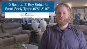 la z boy sofas for small body types