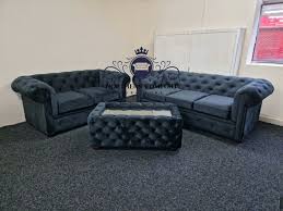 velvet chesterfield sofa luxurious