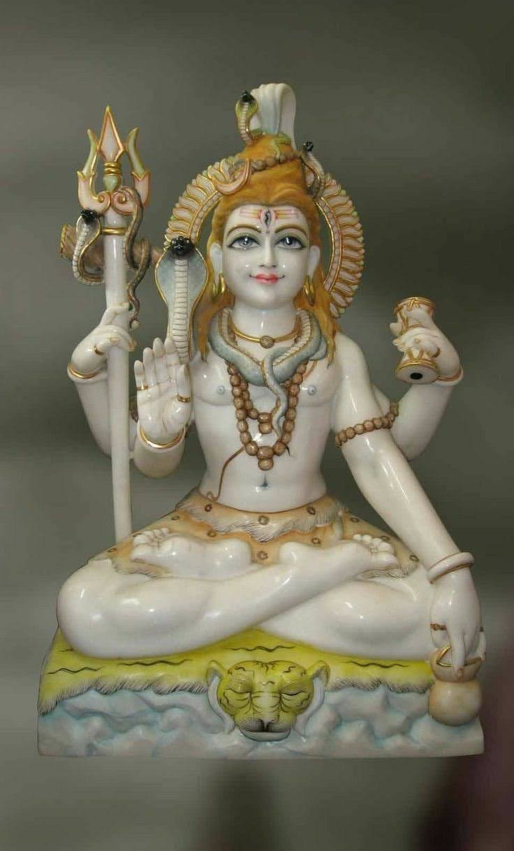 White Marble Shankar Statue product image